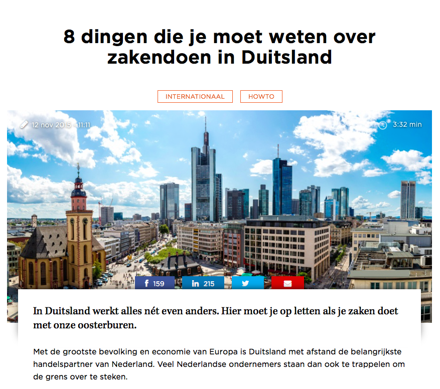 Zakelijk bloggen